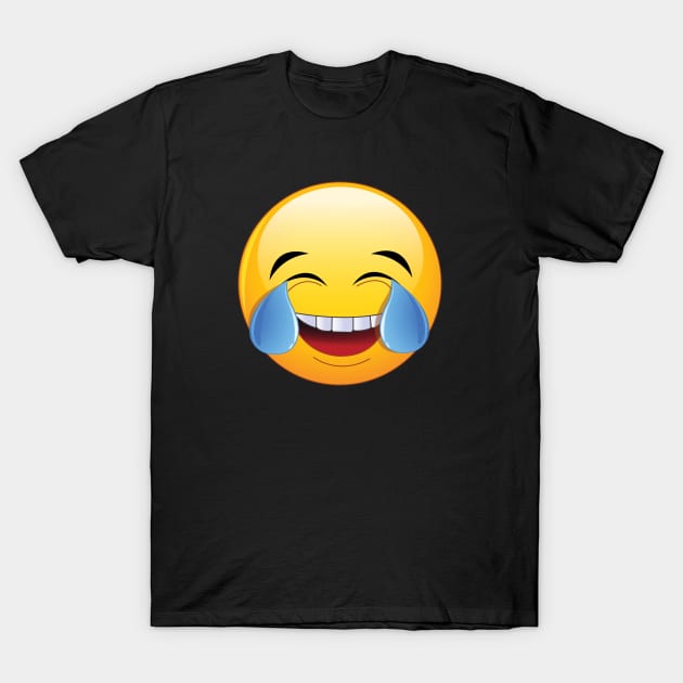 Making Me Cry Emoji T-Shirt by EmojiMan